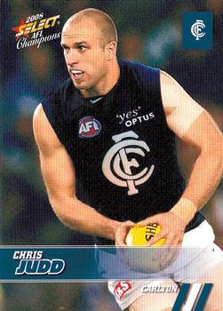 2008 Select AFL Champions #32 Chris Judd Front